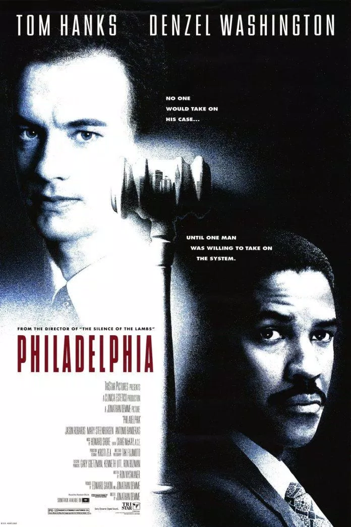 Poster chính của phim Philadelphia (Ảnh: Internet)
