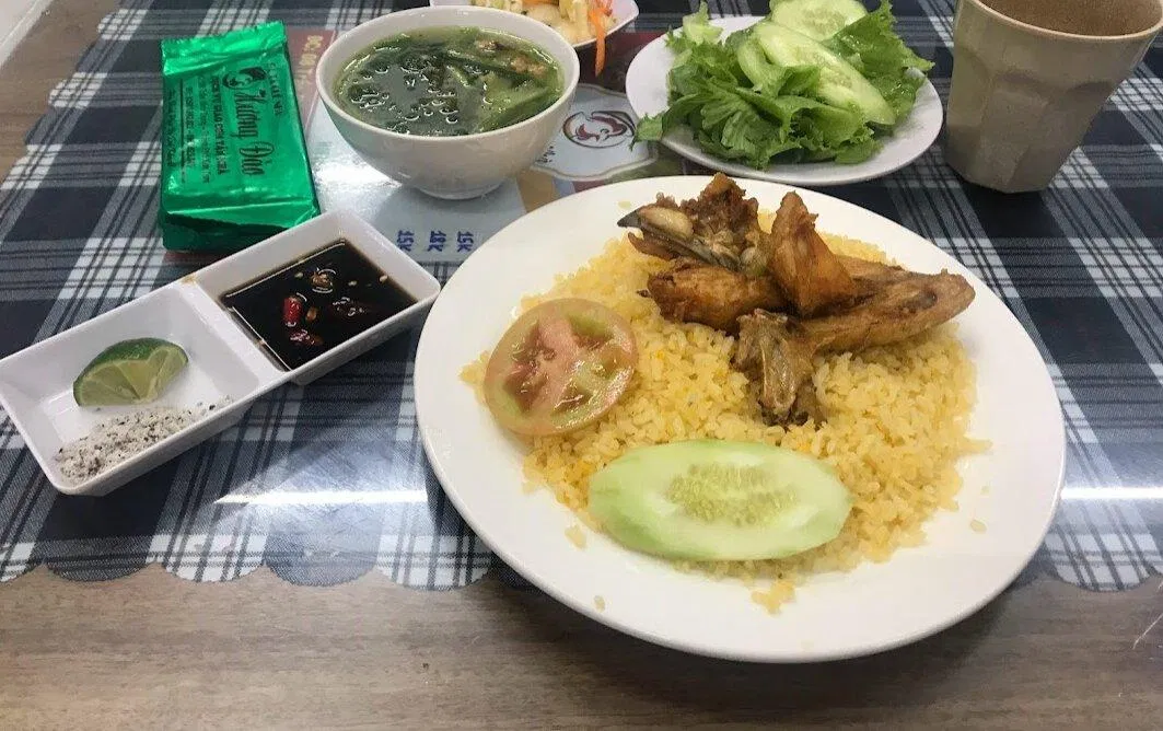 Món cơm gà của quán. (Ảnh: Internet)