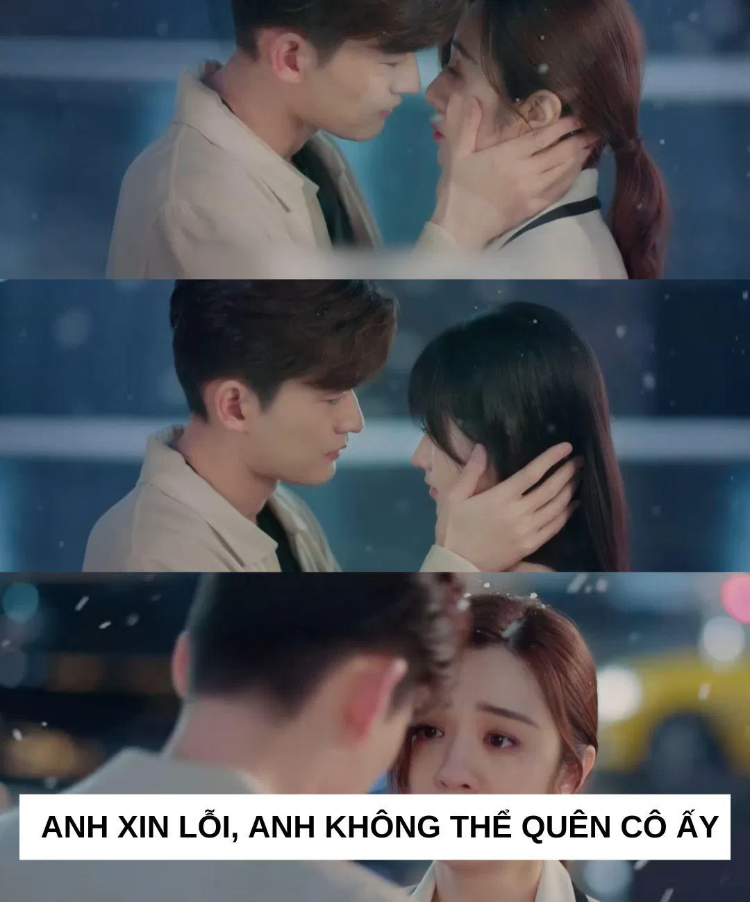 Anh yêu em, xin em hãy cho anh thời gian để gạt bỏ hình bóng của cô ấy. (Ảnh: BlogAnChoi)