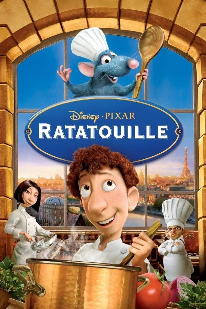 Ratatouille là bộ phim hoạt hình quen thuộc và nổi tiếng nhất nhì Disney. Nguồn: internet
