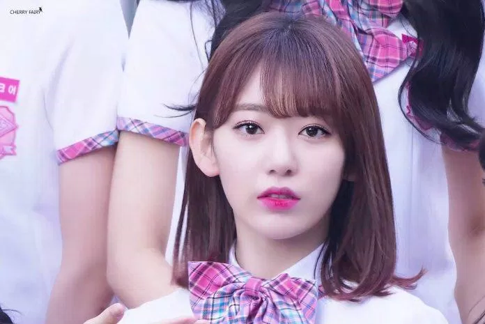 Sakura trong Produce 48 (Ảnh: Internet)