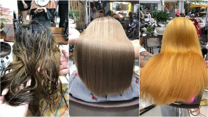 A Vòong Hair Salon là địa chỉ phục hồi tóc hư tổn nổi tiếng hàng đầu Q. Tân Phú, Sài Gòn. (Ảnh: Internet)