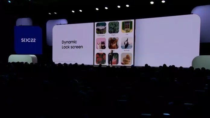 Samsung cũng thêm tính năng Dynamic Lock screen trên One UI 5.0 (Ảnh: Internet) Samsung cũng thêm tính năng Dynamic Lock screen trên One UI 5.0 (Ảnh: Internet)