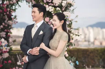 Cặp đôi phim giả tình thật Hyun Bin- Ye Jin (Ảnh: Internet)