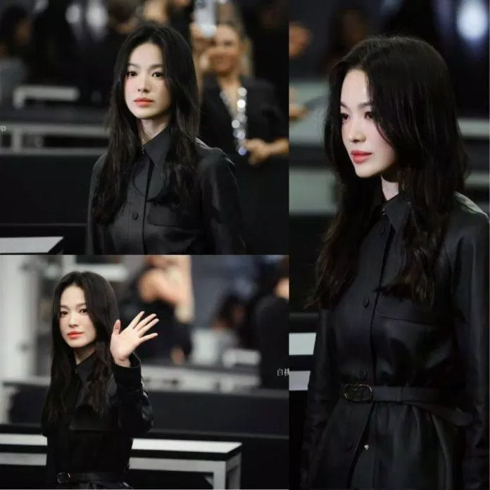 Song Hye Kyo xinh đẹp tựa nữ thần, nhan sắc ngày càng thăng hạng bất chấp tuổi tác - Kiến thức mới 2024 14 Song Hye Kyo xuất hiện thần thái tại sự kiện Fendi (Ảnh: internet)