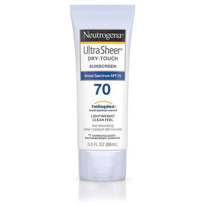 Kem chống nắng kiềm dầu CHO NAM Neutrogena Ultra Sheer Dry Touch Sunscreen Broad Spectrum SPF 55 (Ảnh: Internet)