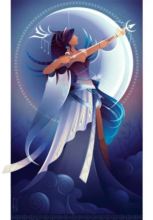 Thần Artemis. Nguồn Yliade