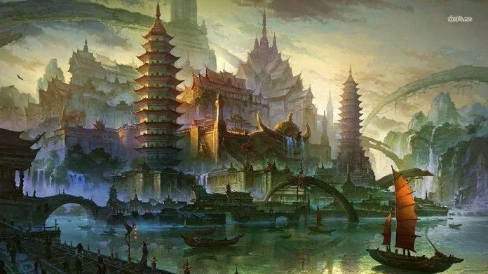 Trung Quốc cổ đại là nguồn cảm hứng cho The Golden Empire.  Nguồn: internet