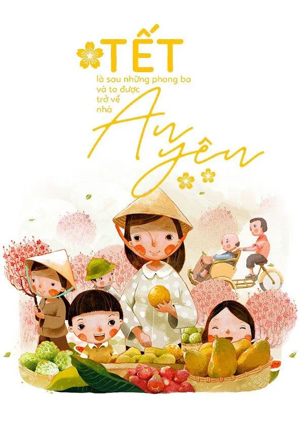 Hình nền điện thoại Tết 2023 đẹp mới nhất. (Ảnh: Internet)