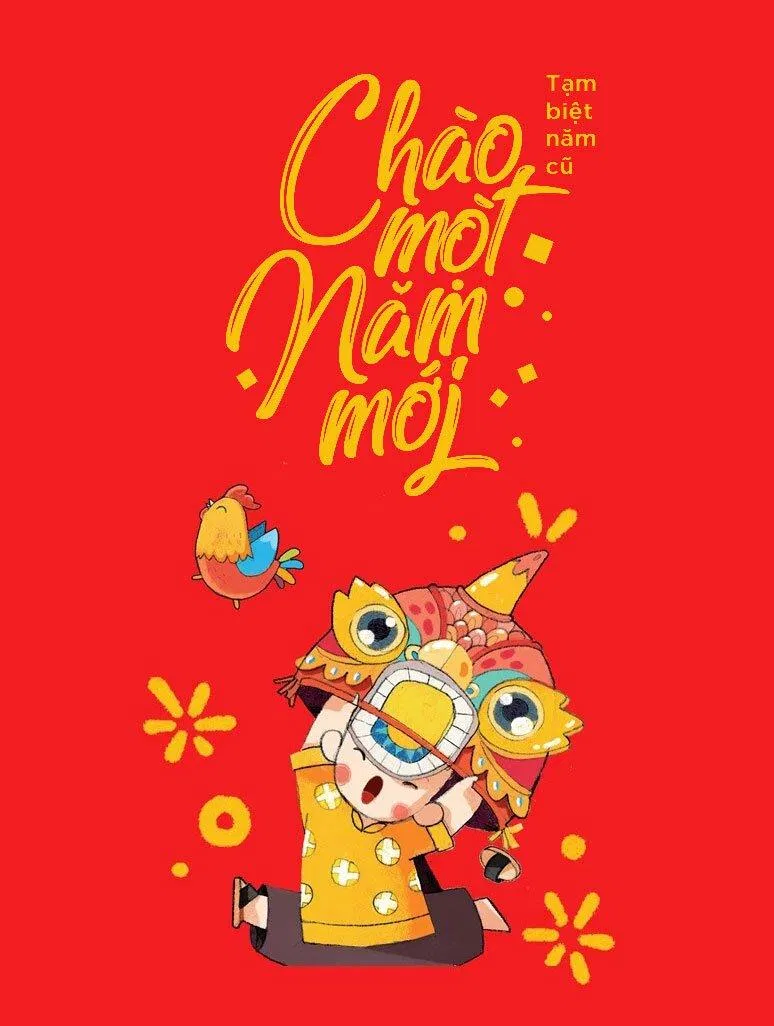 Hình nền điện thoại Tết 2023 đẹp mới nhất. (Ảnh: Internet)