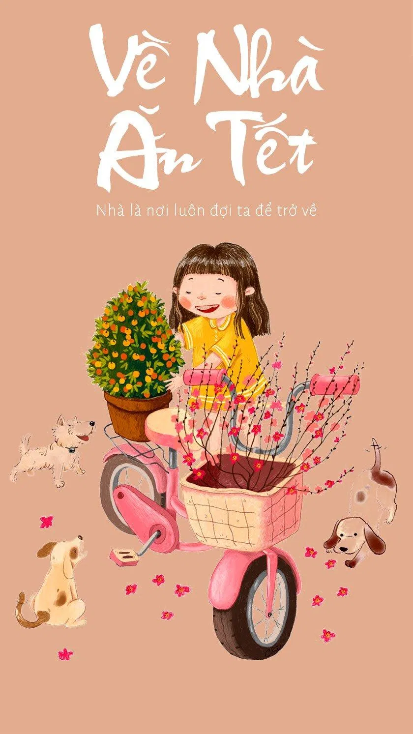 Thiệp chúc mừng năm mới 2023 dễ thương. (Ảnh: Internet)