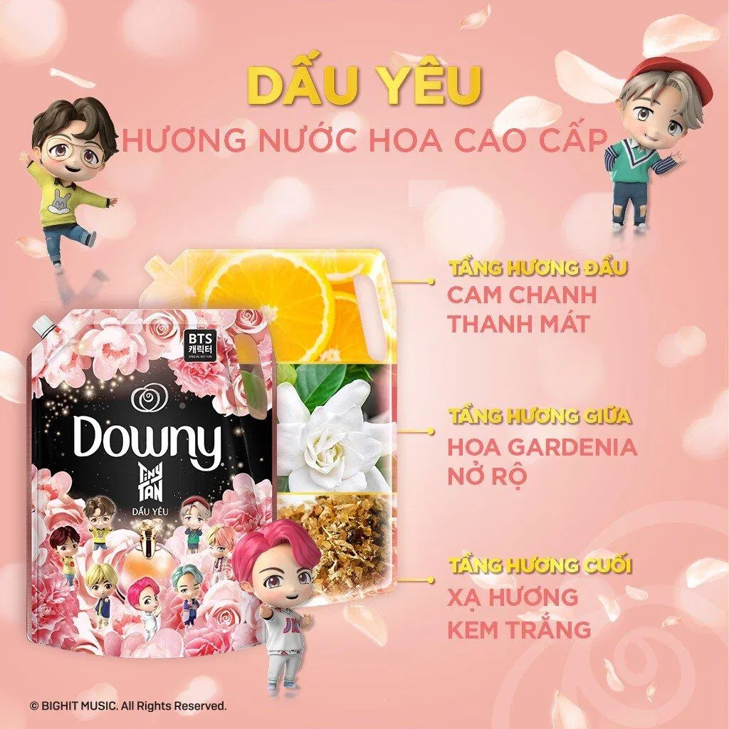 Nước xả vải Downy