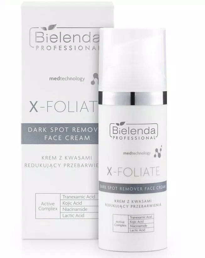 Kem dưỡng da trắng sáng Bielenda Professional X - Foliate Dark Spot Remover Face Cream (nguồn: internet)