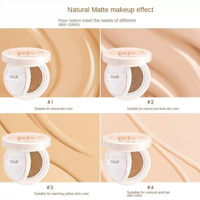 4 tone màu của phấn nước Focallure (Nguồn: Internet) 4 tone màu của phấn nước Focallure (Nguồn: Internet)