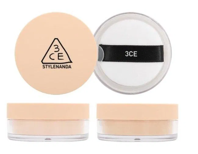 Phấn phủ kiềm dầu dạng bột 3CE Makeup Fix Powder (nguồn: internet)