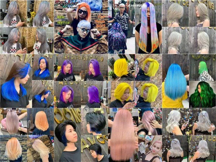 A Vòong Hair Salon & Academy luôn mang đến những kiểu tóc nắm bắt xu hướng của giới trẻ (nguồn: internet)