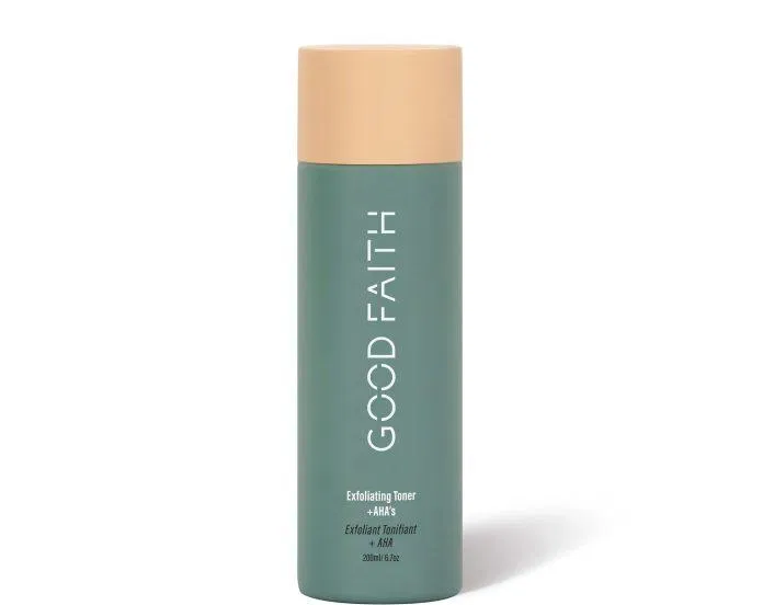 Good Faith Exfoliating Toner + AHAs (Ảnh: Internet)