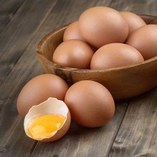 Giá trị dinh dưỡng của trứng gà. Nguồn: Internet