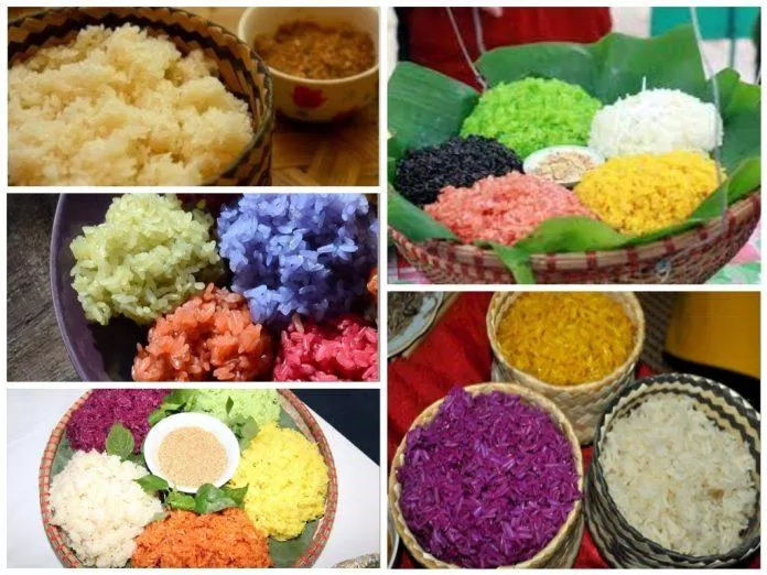 Xôi nếp nương Điện Biên (Nguồn Internet)