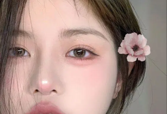 Make up mắt theo kiểu puppy eyes (ảnh: Internet)