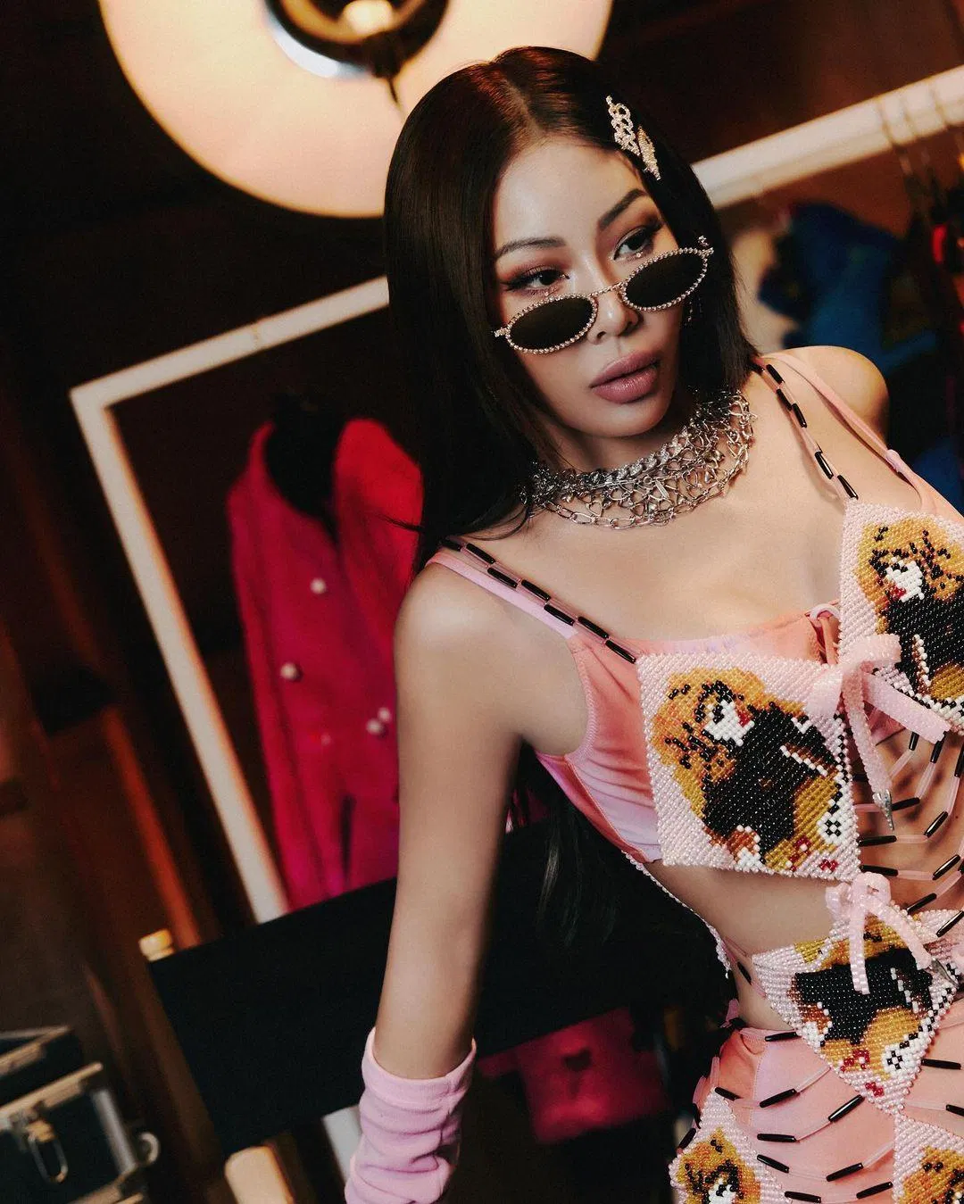 Vẻ ngoài nóng bỏng của Jessi (Ảnh: Internet)