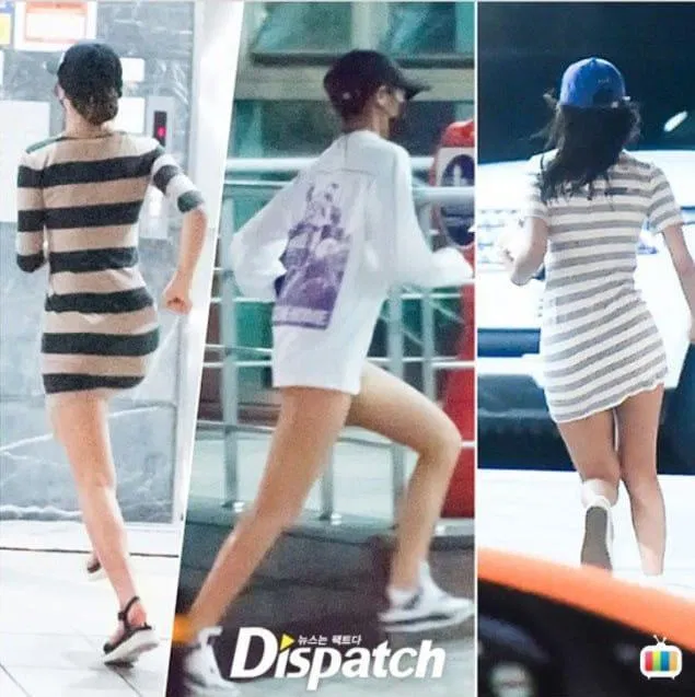 Hình ảnh Seol Hyun lẻn đến nhà Zico từ trước đến nay bị cư dân mạng chế giễu (Ảnh: Internet)