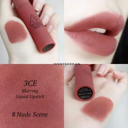 3CE Blurring Liquid Lip Nude Scene