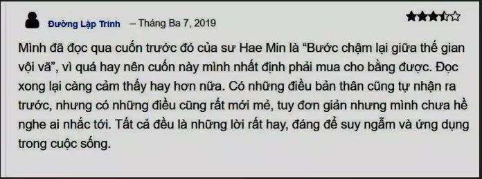 Cảm nhận của bạn đọc về cuốn sách (Ảnh - BlogAnChoi). Cảm nhận của bạn đọc về cuốn sách (Ảnh - BlogAnChoi).