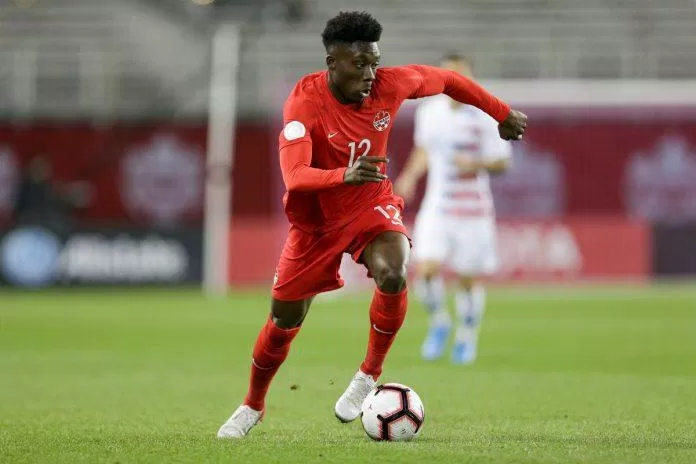 Alphonso Davies là ngôi sao sáng nhất trong đội hình của Canada ở World Cup 2022 (Ảnh: Internet) Alphonso Davies là ngôi sao sáng nhất trong đội hình của Canada ở World Cup 2022 (Ảnh: Internet)
