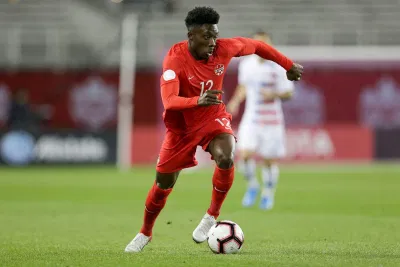 Alphonso Davies là ngôi sao sáng nhất trong đội hình của Canada ở World Cup 2022 (Ảnh: Internet) Alphonso Davies là ngôi sao sáng nhất trong đội hình của Canada ở World Cup 2022 (Ảnh: Internet)