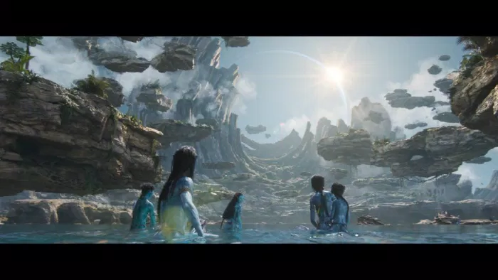 Hình ảnh Avatar 2 cho ta cái nhìn cận cảnh hơn về cuộc sống trên Pandora. (Ảnh: Internet)