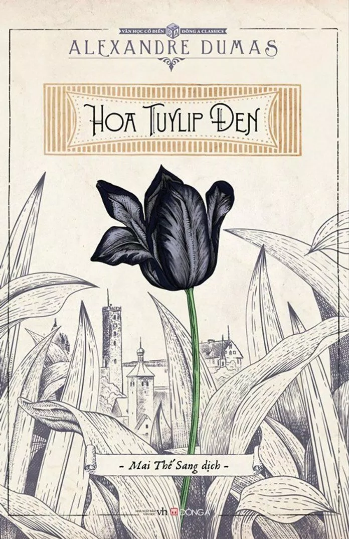 Ấn bản Hoa Tuylip Đen đang được phát hành tại Việt Nam (Nguồn: BlogAnChoi).