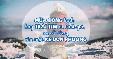 Cap hài hước, cực phủ về mùa đông (Ảnh: Internet)
