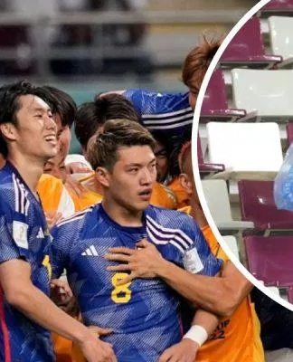 Cổ động viên Nhật Bản tiếp tục để lại dấu ấn đẹp sau chiến thắng lịch sử với Đức tại World Cup 2022