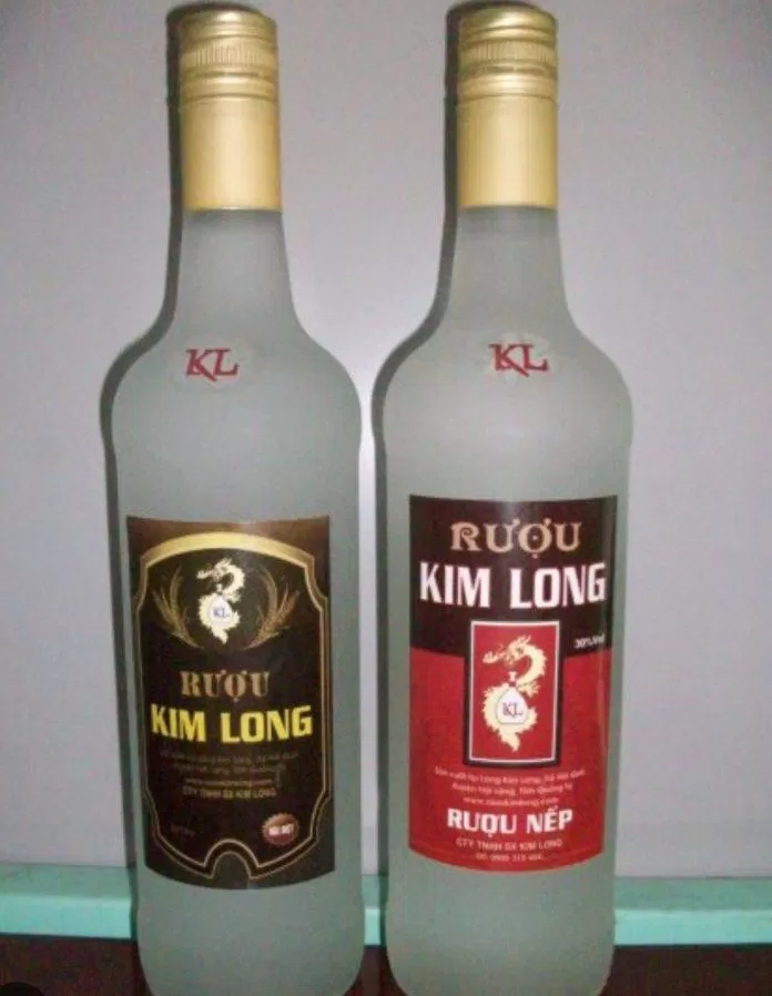 Đặc sản rượu Kim Long. (Ảnh: Internet)