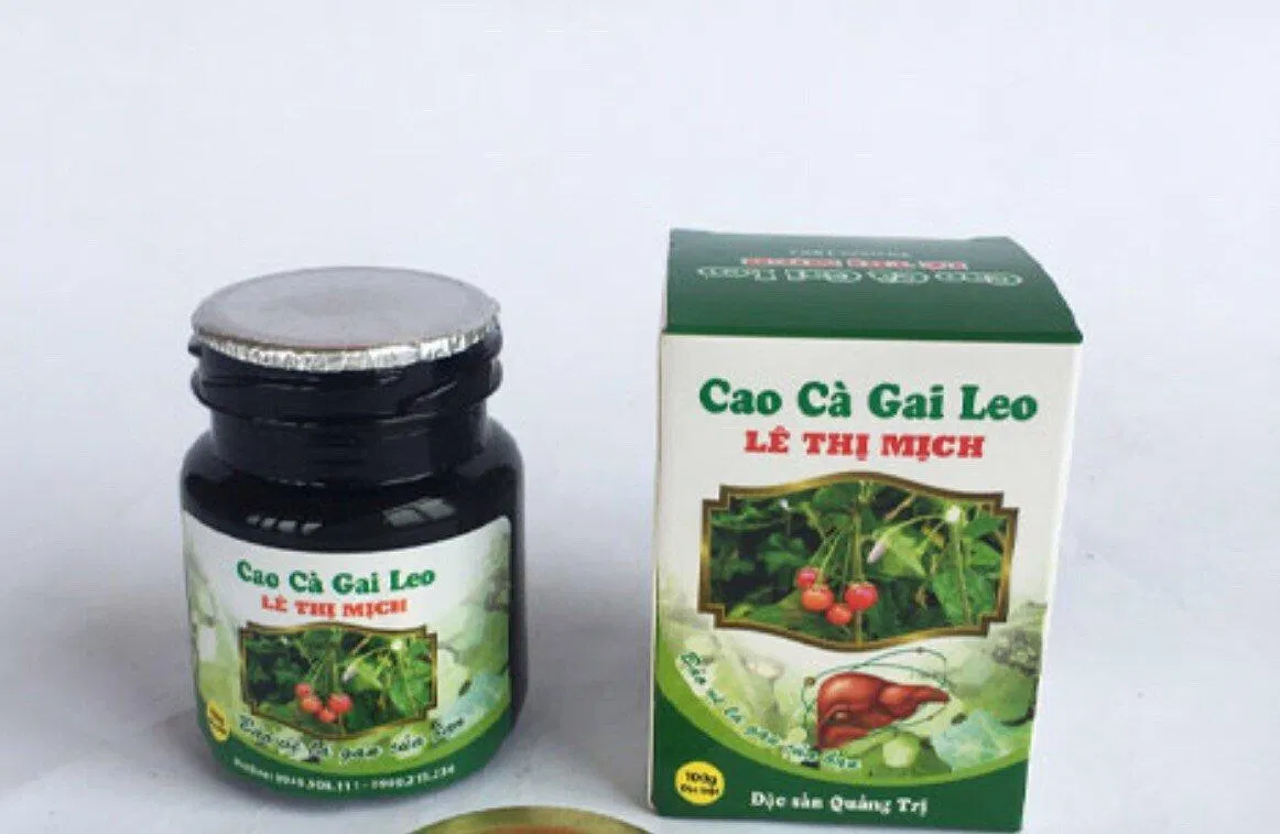 Đặc sản cao cà gai leo. (Ảnh: Internet)