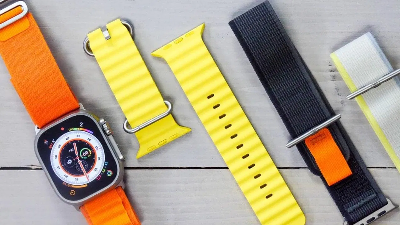 Có 3 loại dây đeo chính hãng cho đồng hồ Apple Watch Ultra (Ảnh: Internet)