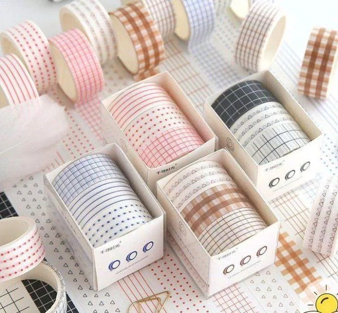 Washi tape (Ảnh: Internet) Washi tape (Ảnh: Internet)