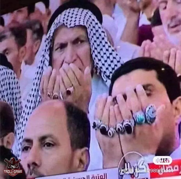 Nước mắt đã rơi trên khuôn mặt các cổ động viên Qatar (Nguồn: Internet)
