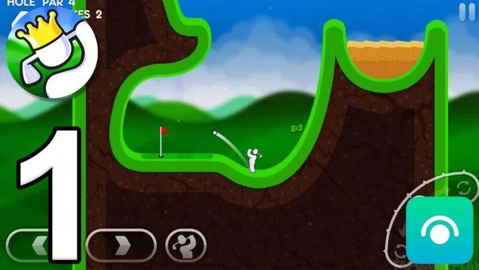 Game Super Stickman Golf 3 nhiều người chơi đa nền tảng (Ảnh: Internet)