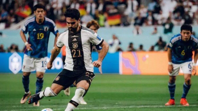 Gundogan mở tỉ số cho Đức bằng một pha đá phạt đền thành công (Ảnh: Internet) Gundogan mở tỉ số cho Đức bằng một pha đá phạt đền thành công (Ảnh: Internet)