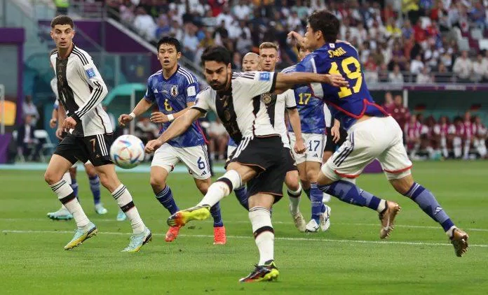 Gundogan chính là cầu thủ phung phí nhiều cơ hội nhất bên phía tuyển Đức ở trận mở màn World Cup 2022 (Ảnh: Internet) Gundogan chính là cầu thủ phung phí nhiều cơ hội nhất bên phía tuyển Đức ở trận mở màn World Cup 2022 (Ảnh: Internet)