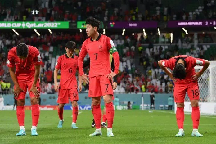 Đội tuyển Hàn Quốc của Son Heung Min sẽ gặp vô vàn khó khăn ở lượt trận cuối cùng vòng bảng World Cup 2022 (Ảnh: Internet)