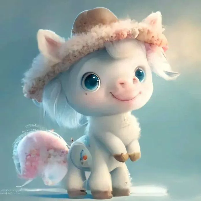 Ảnh 12 con giáp đẹp 3D phiên bản baby cute. (Ảnh: Internet)