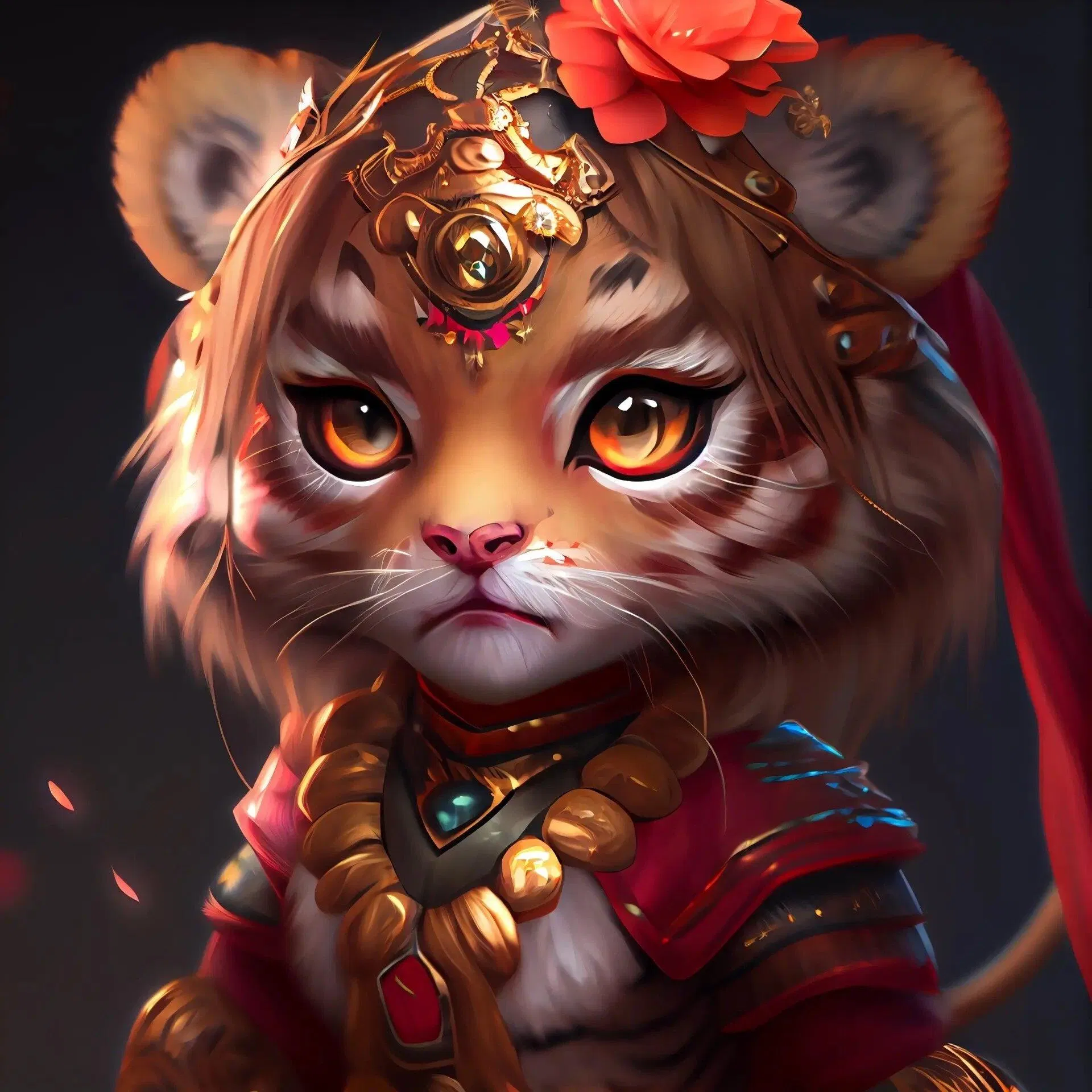 Ảnh 12 con giáp đẹp 3D phiên bản cổ trang. (Ảnh: Internet)