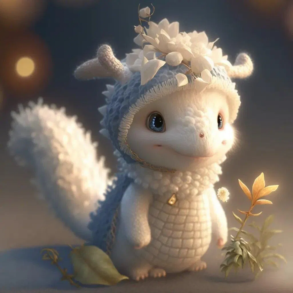 Ảnh 12 con giáp đẹp 3D phiên bản baby cute. (Ảnh: Internet)