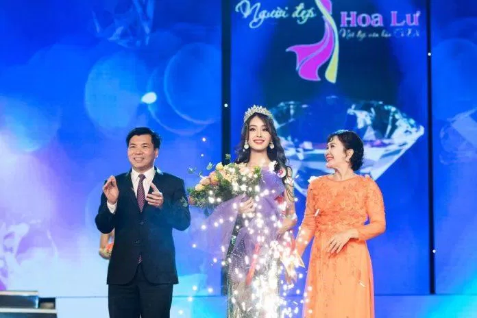 Người đẹp Hoa Lư 2022 đã giúp Phạm Giáng My được đặc cách vào vòng Chung khảo Hoa hậu Việt Nam 2022 - Ảnh: Báo Tiền Phong