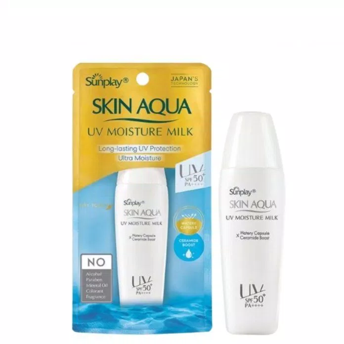 Sữa chống nắng Sunplay Skin Aqua UV Moisture Milk SPF50+, PA++++