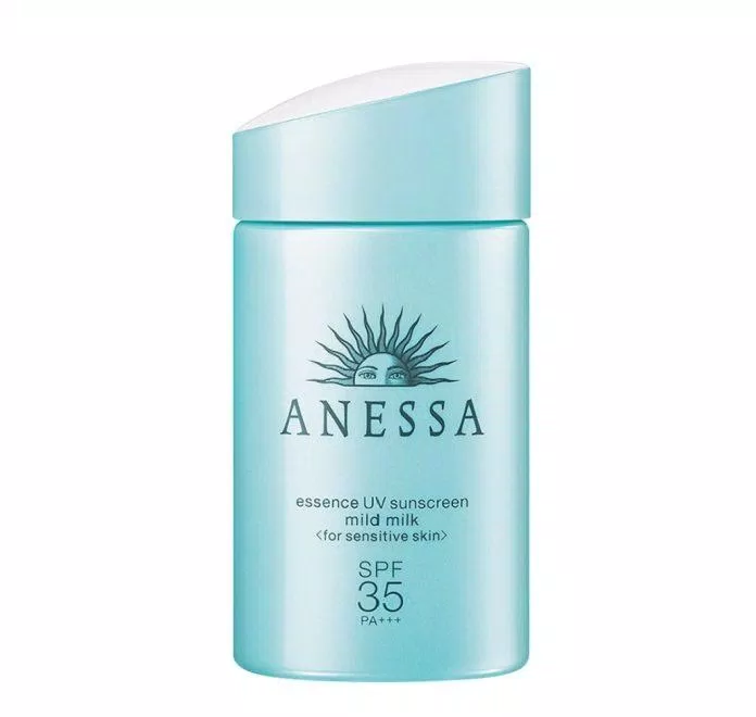 Kem chống nắng dành cho bà bầu Anessa Essence UV Sunscreen Mild Milk (Ảnh: Internet).