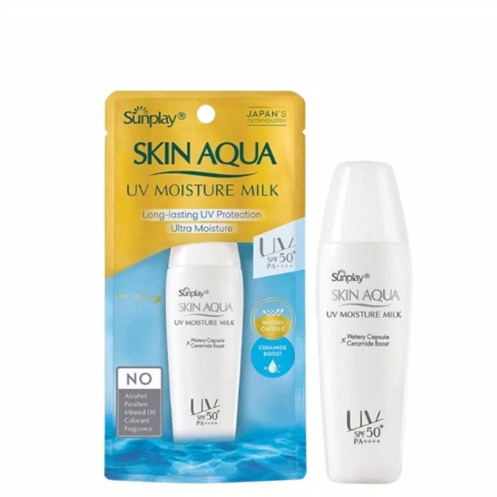 Sữa chống nắng Sunplay Skin Aqua UV Moisture Milk SPF50+, PA++++